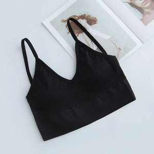 Sports Bra 2023 Women Fitness Top Seamless Yoga Bra Black White Running Yoga Gym Crop Top Women Push up Sport Bra Top