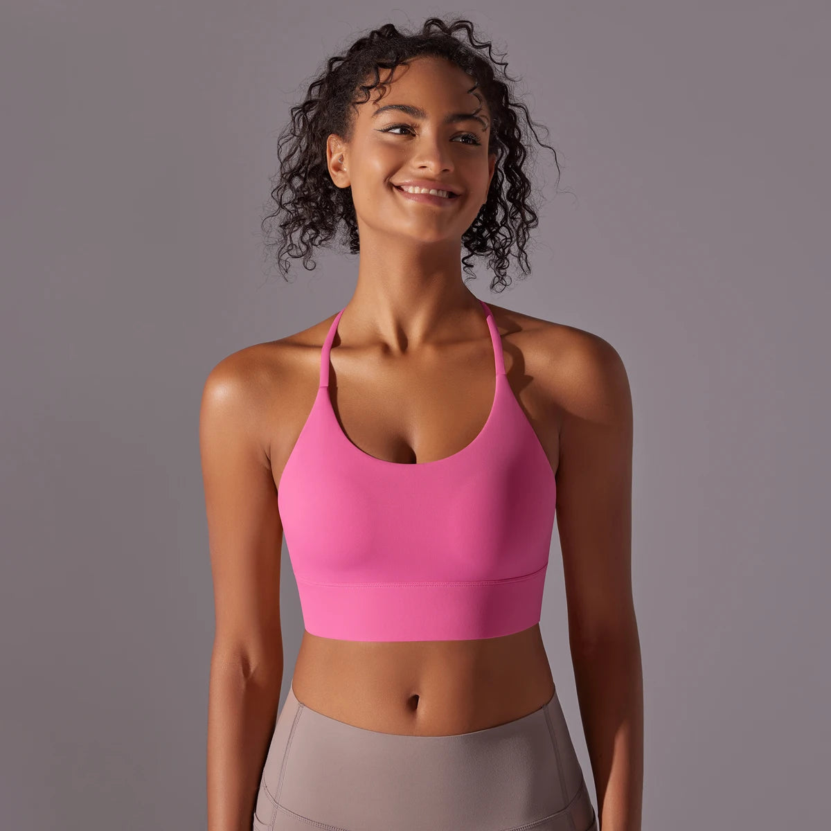 High Strength Shockproof Sports Bra with Chest Pad